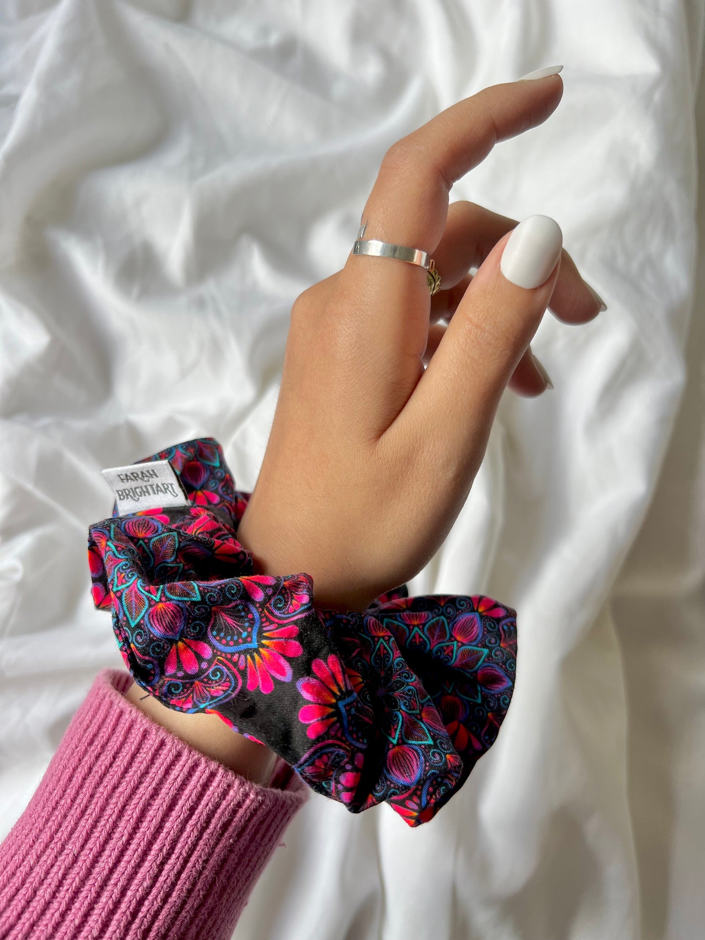 FBA scrunchies set of 3 - 100% cotton scrunchies