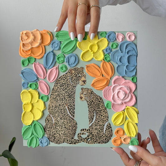 BLOOMIVERSE “simply together ” textured floral original