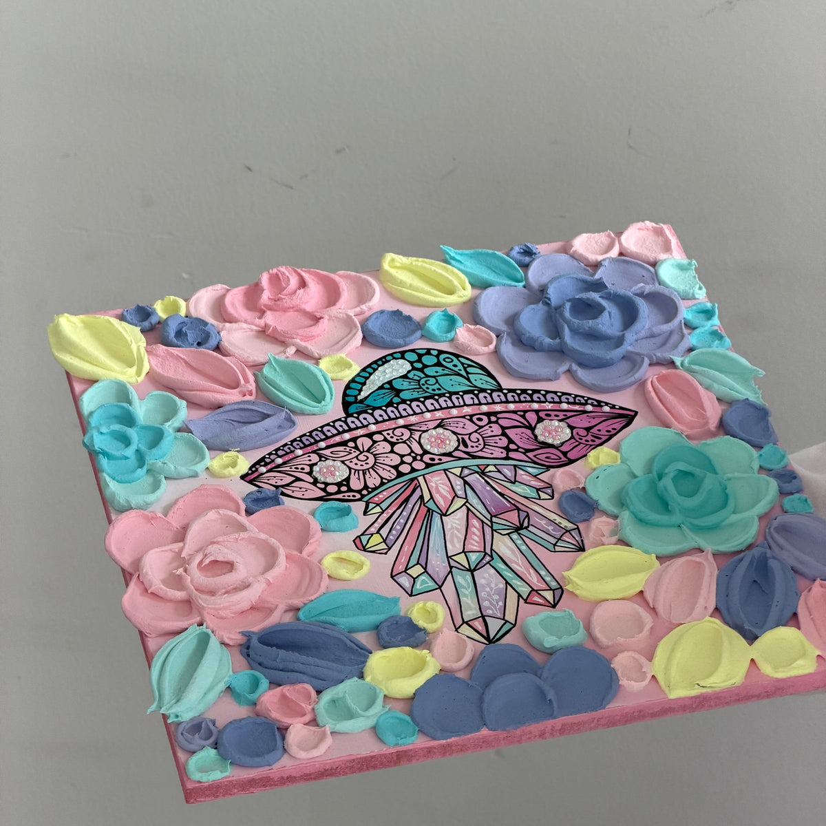 BLOOMIVERSE “soft landing ” textured floral original