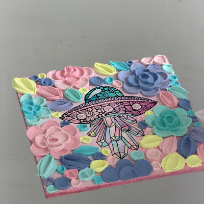 BLOOMIVERSE “soft landing ” textured floral original