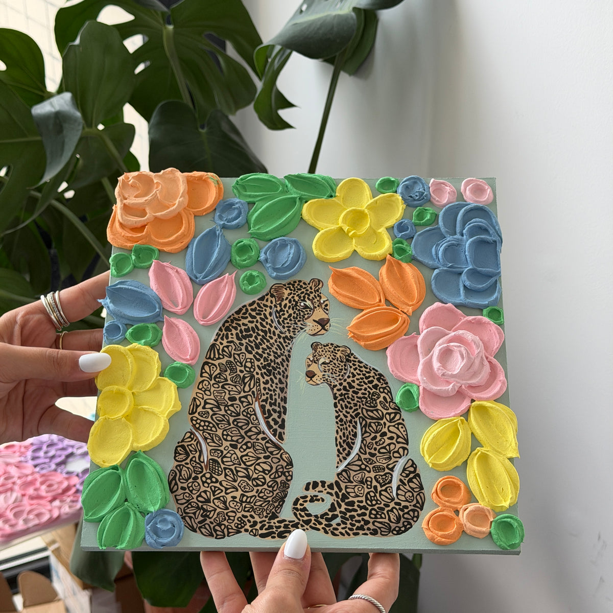 BLOOMIVERSE “simply together ” textured floral original