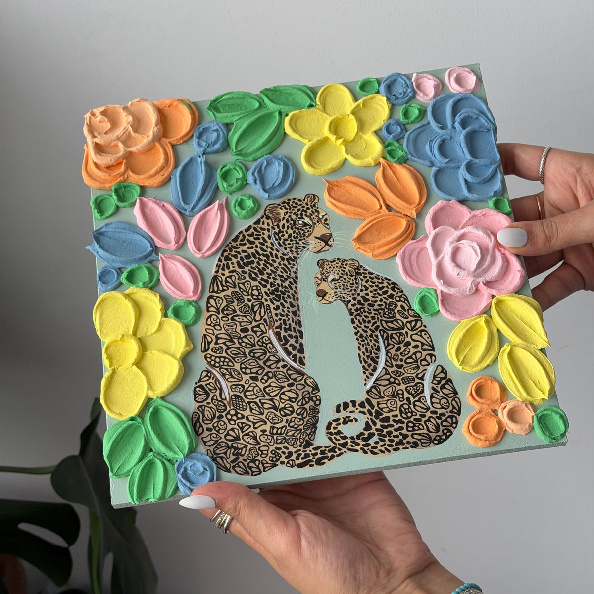 BLOOMIVERSE “simply together ” textured floral original
