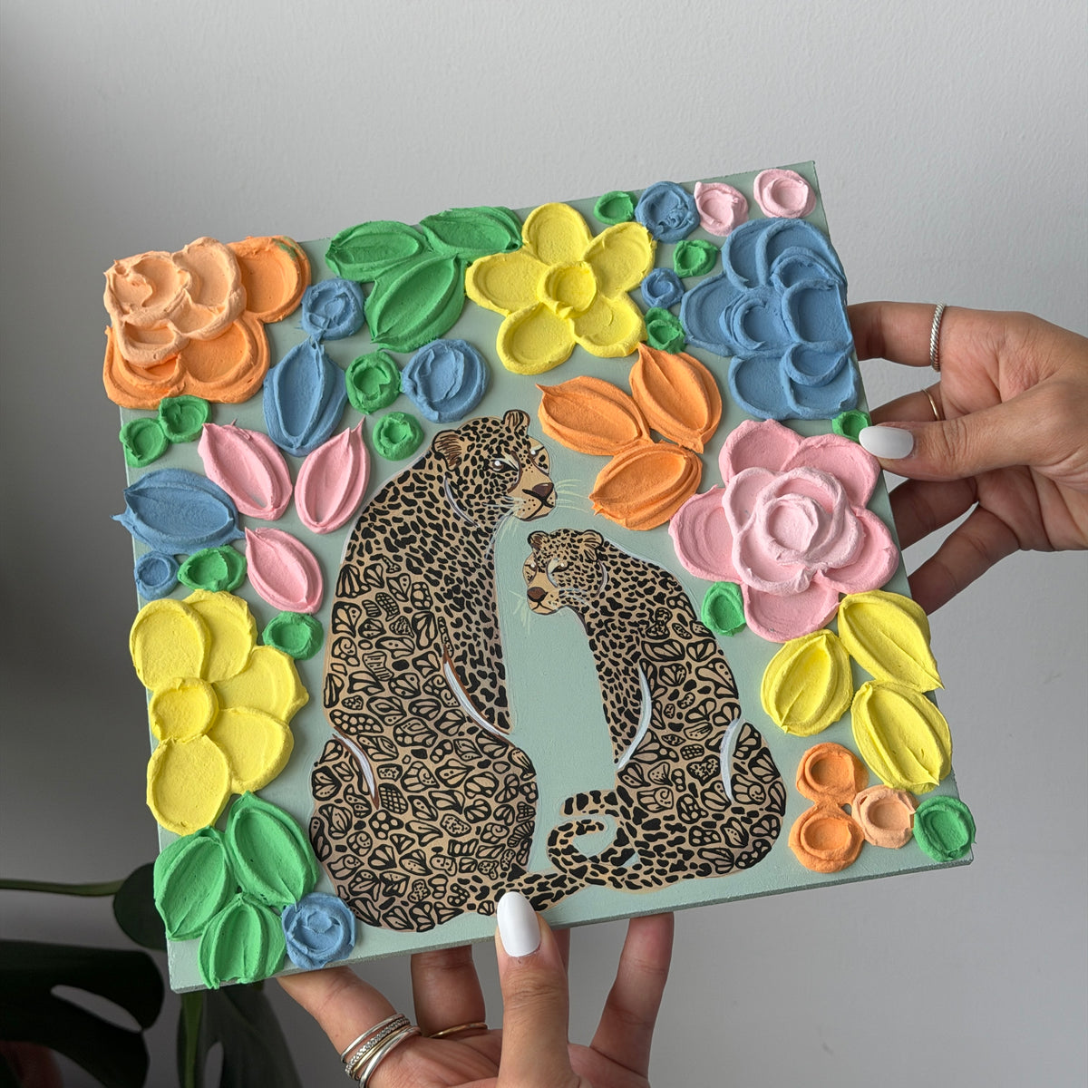 BLOOMIVERSE “simply together ” textured floral original