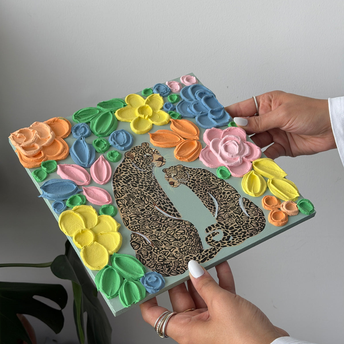 BLOOMIVERSE “simply together ” textured floral original