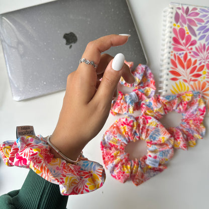 FBA scrunchies set of 3 - 100% cotton scrunchies