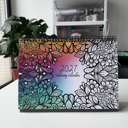 2027 Mandala Coloring Calendar (preorder)