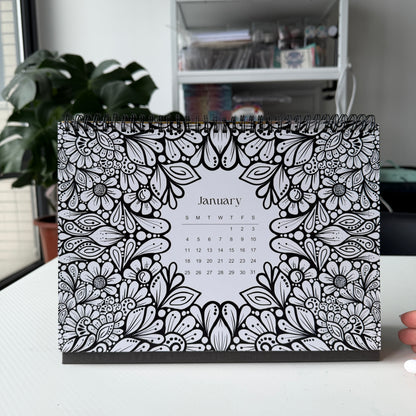 2027 Mandala Coloring Calendar (preorder)