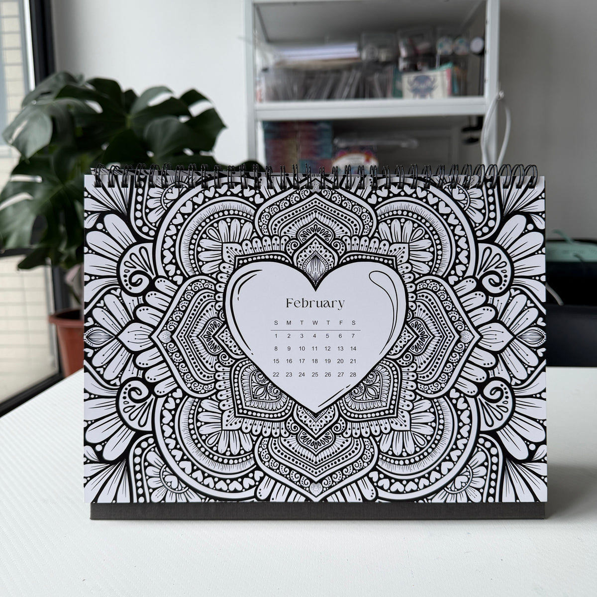 2027 Mandala Coloring Calendar (preorder)