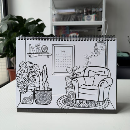 2027 Mandala Coloring Calendar (preorder)