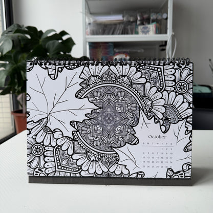 2027 Mandala Coloring Calendar (preorder)