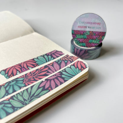Midnight plant 10mm washi tape