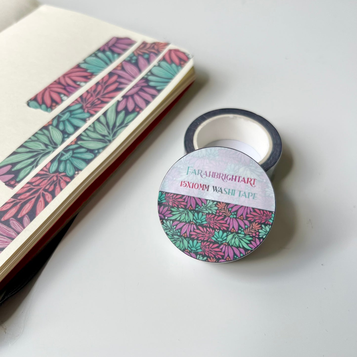 Midnight plant 10mm washi tape