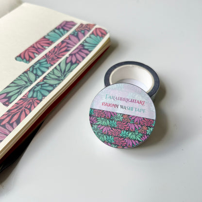 Midnight plant 10mm washi tape