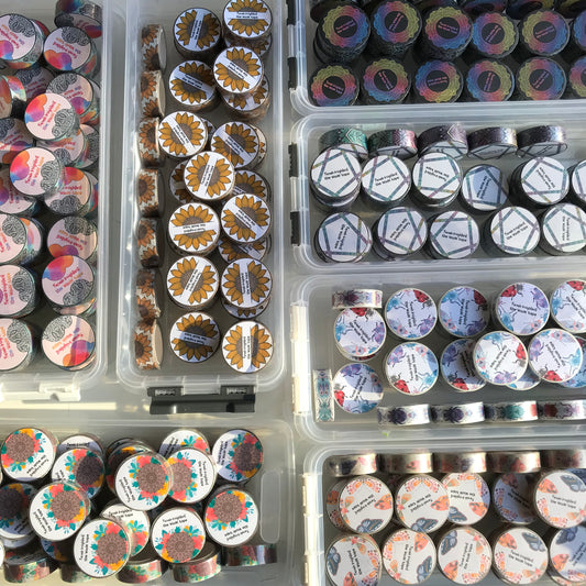Mastery 10mm Washi tape pack 10