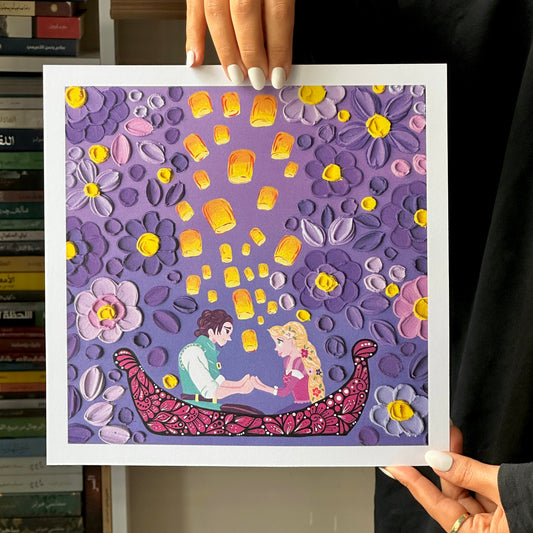 texture art Taglend print
