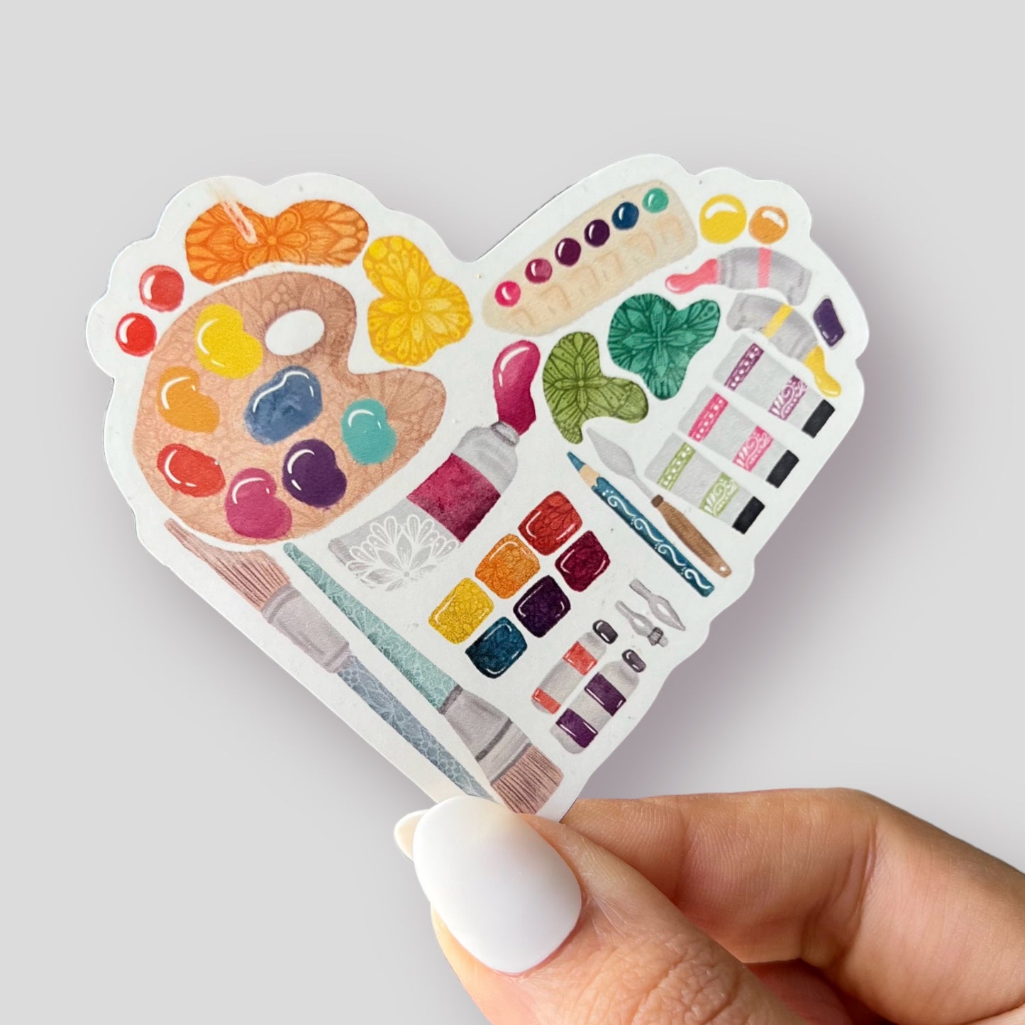 Love art magnet