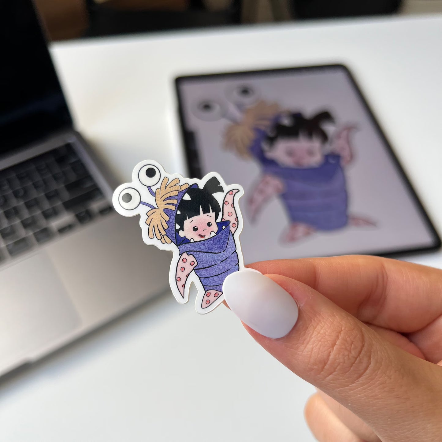 Boo mini zentangle stickers