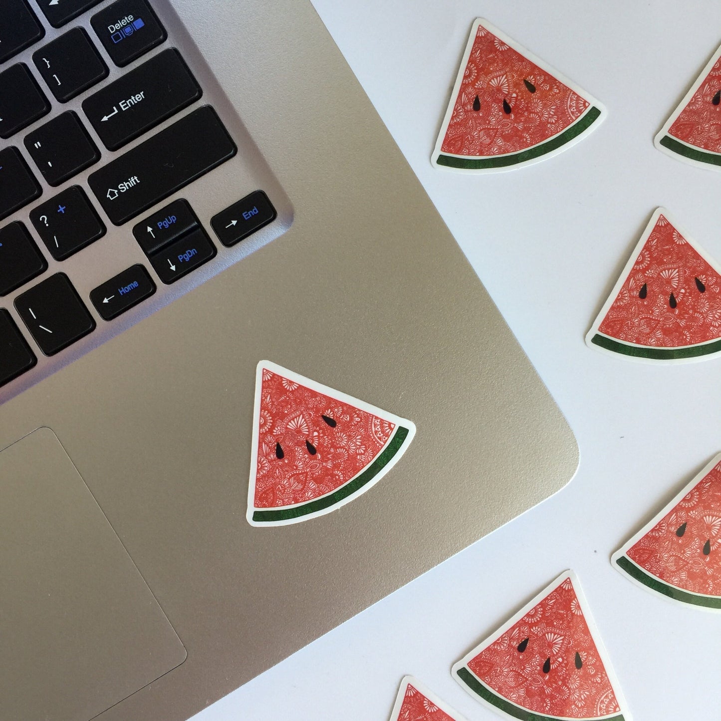Watermelon zentangle stickers