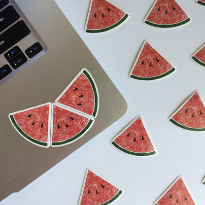 Watermelon zentangle stickers