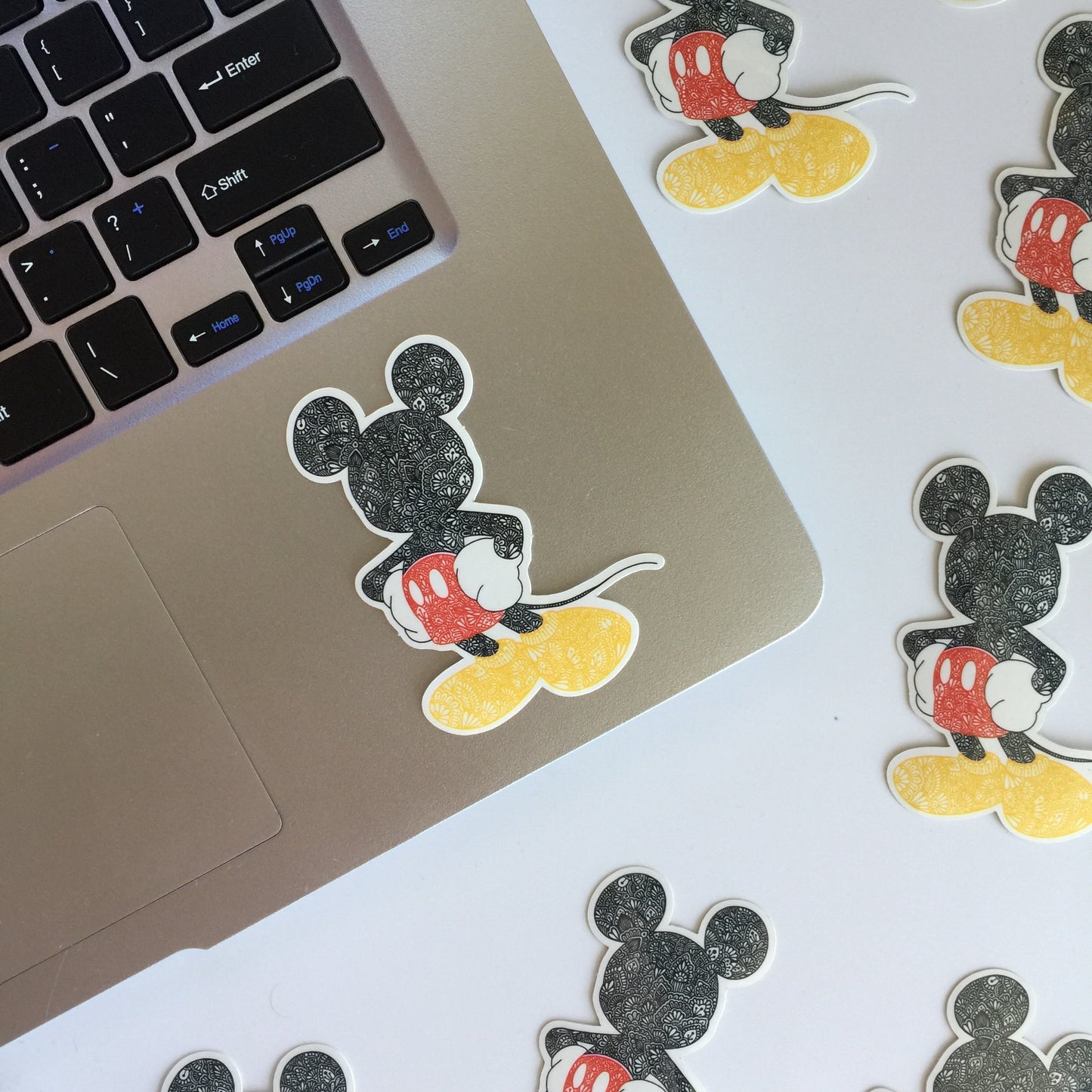 Zentangle mickymouse sticker