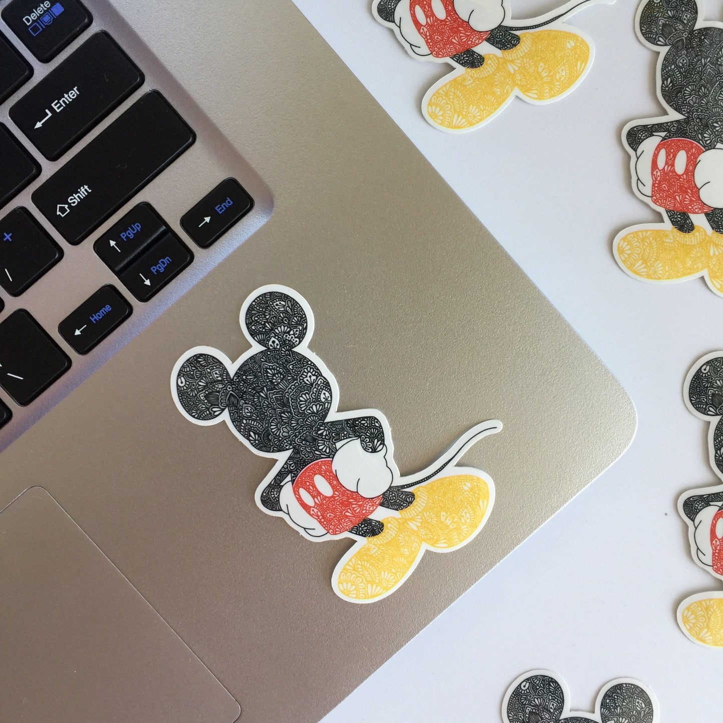 Zentangle mickymouse sticker