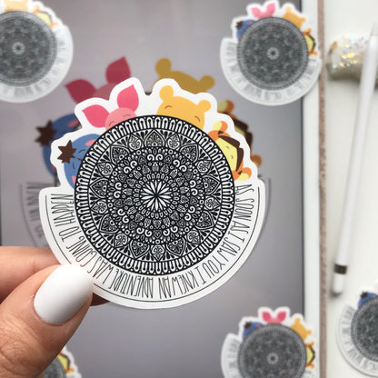 Winnie the Pooh waterproof stickers
