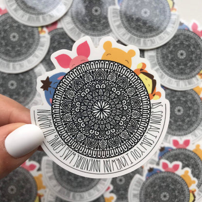 Winnie the Pooh waterproof stickers