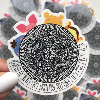 Winnie the Pooh waterproof stickers