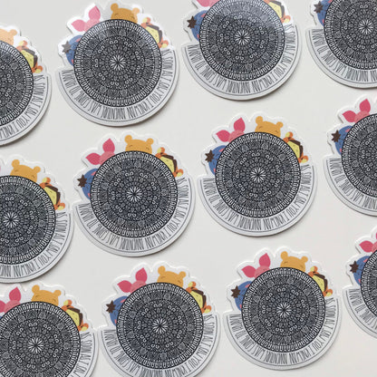 Winnie the Pooh waterproof stickers