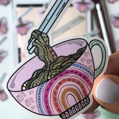 zentangle Noodles sticker
