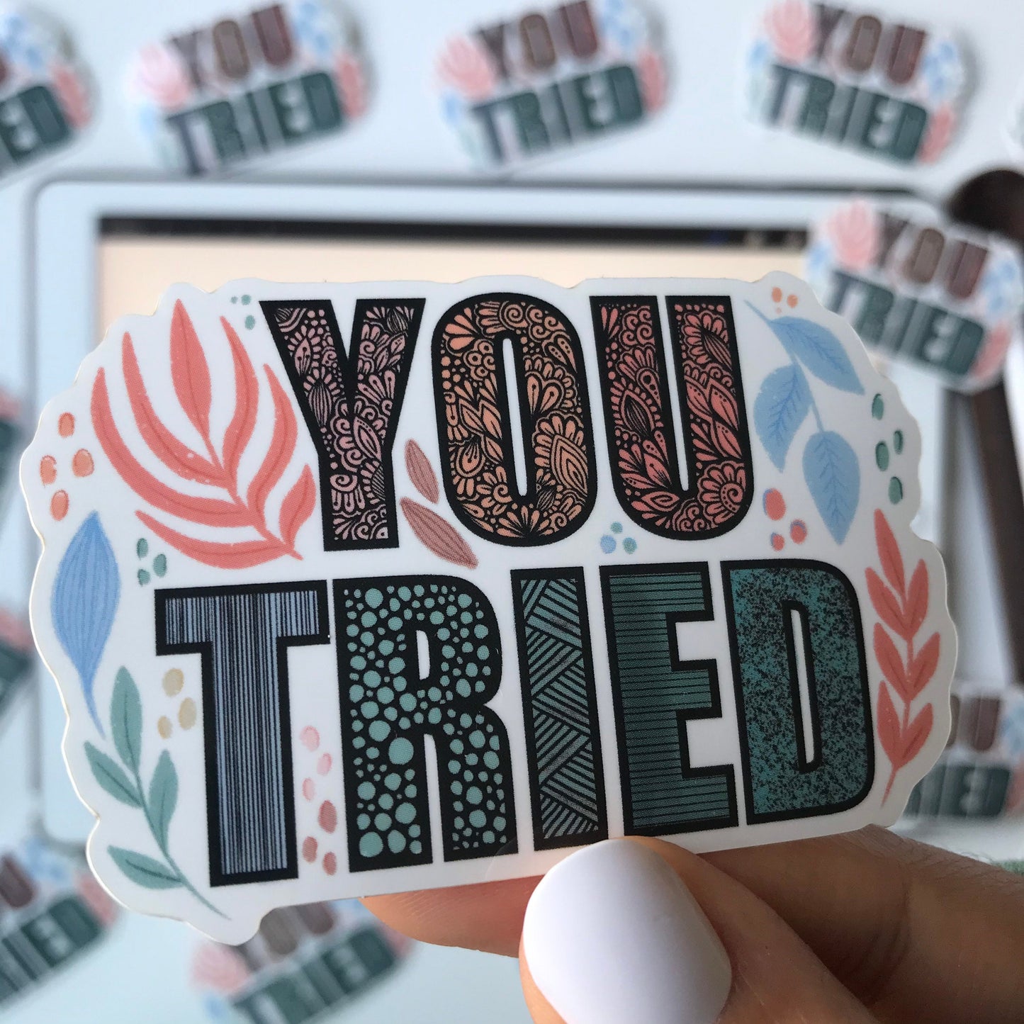 You tried zentangle stickers