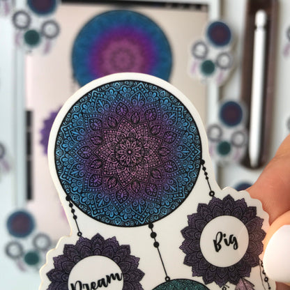 Dream catcher mandala sticker