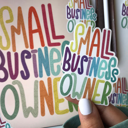 Small business owners mandala  stickers