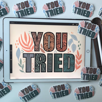 You tried zentangle stickers
