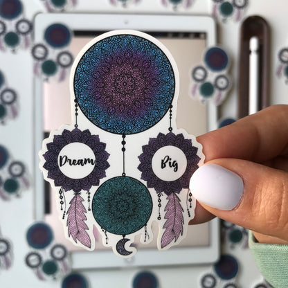 Dream catcher mandala sticker
