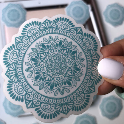 sketch mandala drawing sticker