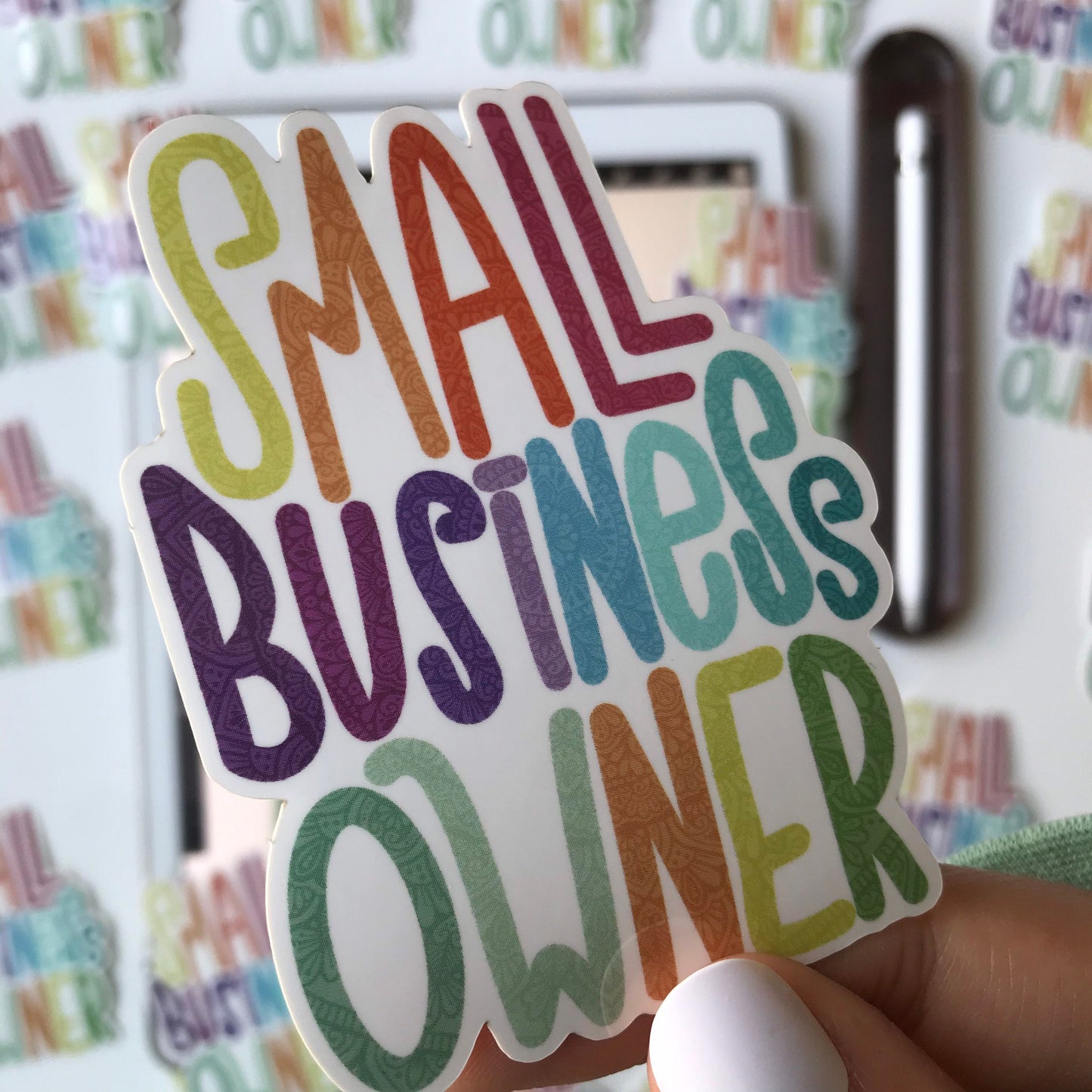 Small business owners mandala  stickers