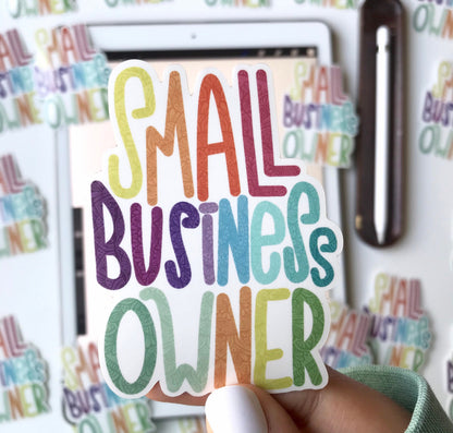 Small business owners mandala  stickers