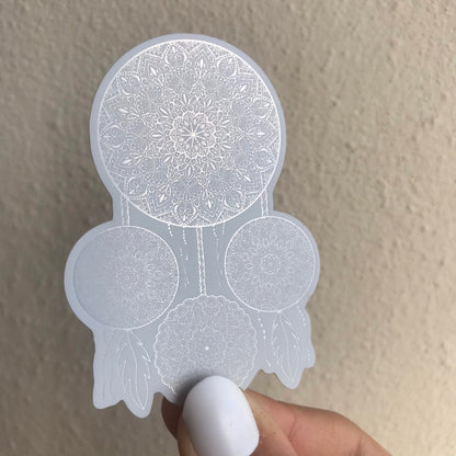 Matte holographic dreamcatcher  sticker