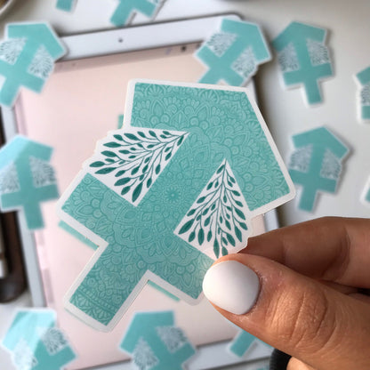 Sagittarius mandala  stickers