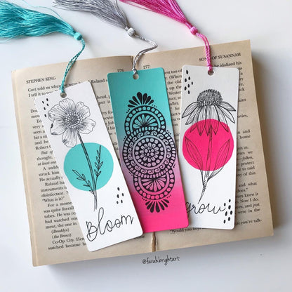 Custom Mandala bookmark