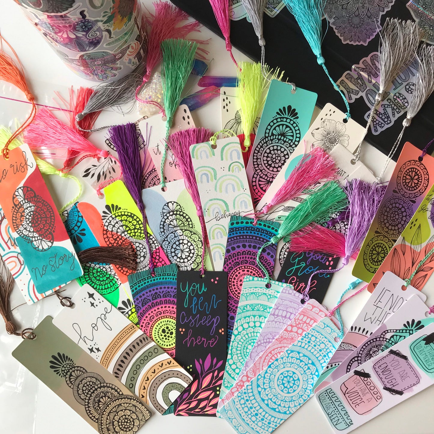 Custom Mandala bookmark
