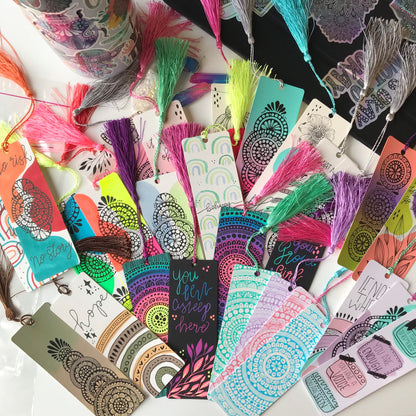 Custom Mandala bookmark