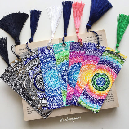 Custom Mandala bookmark