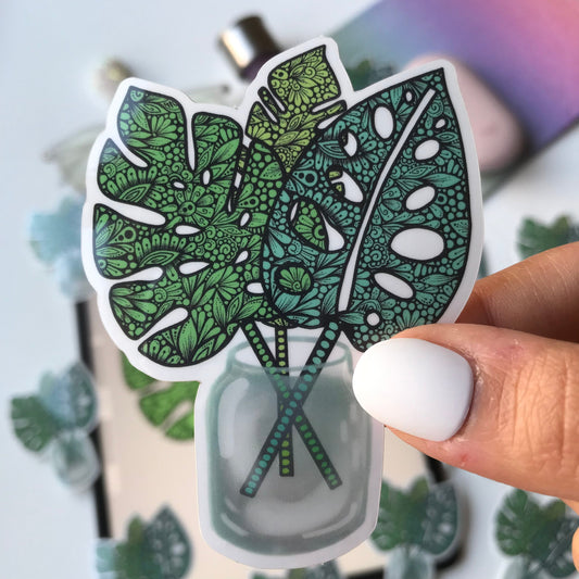 mandala plant jar sticklers