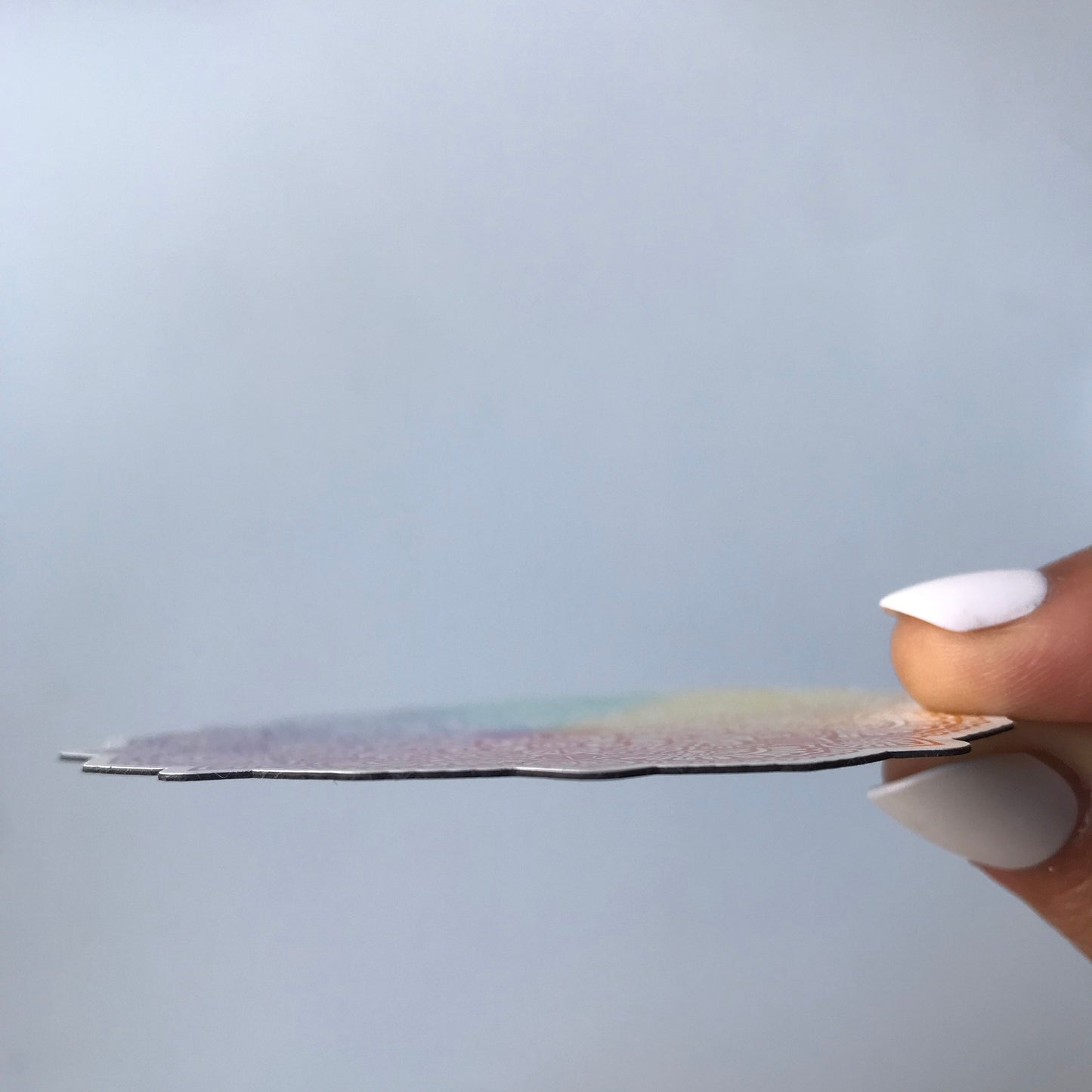 Rainbow mandala magnet