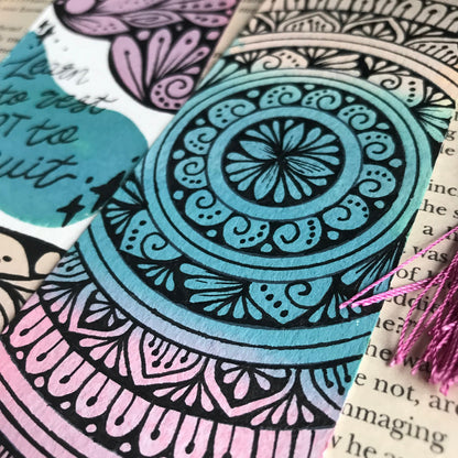 Handmade bookmark set of 2