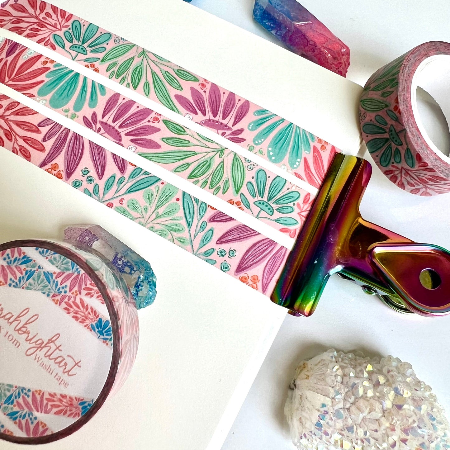 Plant doodle 10mm washi tape