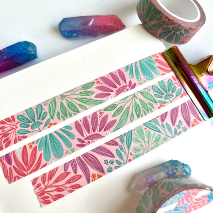 Plant doodle 10mm washi tape