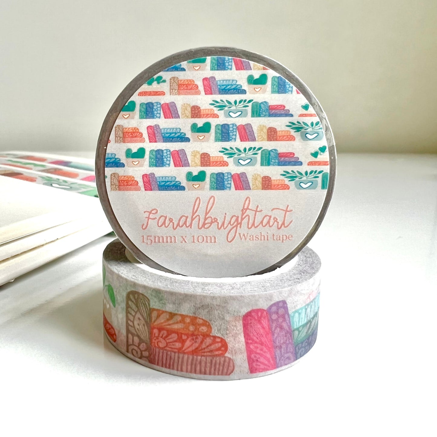 Zentangle Books 10mm washi tape